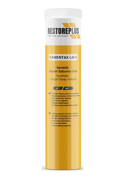 Restoreplus Camentax Lm-3 Sentetik Lityum Sabunlu Ges 400 G
