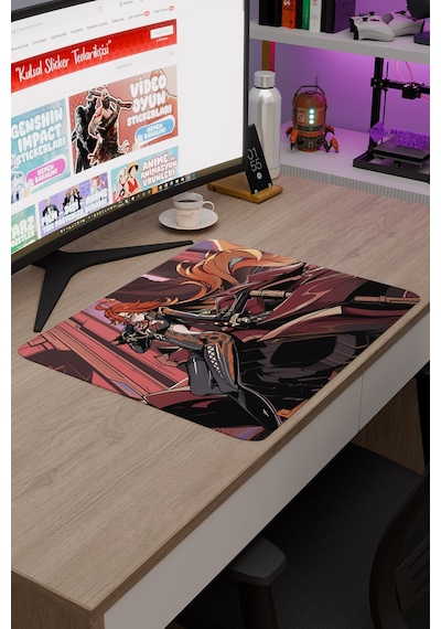 Mavuika Genshin Impact Anime Gacha V2 - 48x40 Xl Gaming Mouse Pad Fare Altlığı
