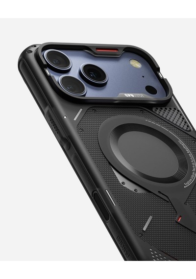 Aulumu Apple İphone 17 Pro Max İle Uyumlu A17 Rugged Outdoor Magsafe Silikon Kılıf