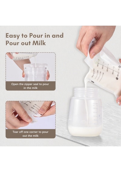 Geekyou Youha Anne Sütü Saklama Poşetleri 180ml Ldpe+pet Malzeme 10 Adet