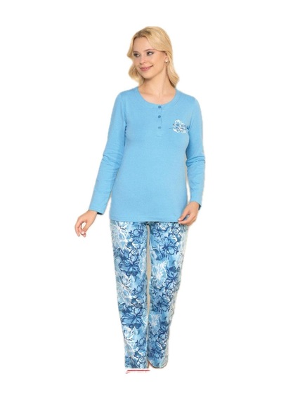Alperi 79-60 Kadın Uzun Kol Pijama Takım 001