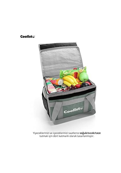 Coolist Cl36lg 36 Litre Katlanabilir Termos Bez Çanta/buzluk Açık Bej