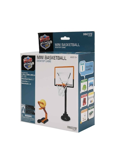 Masaüstü Mini Basketbol Oyunu Fırlatıcılı Pota İle Refleks Geliştiren Masa Oyunu