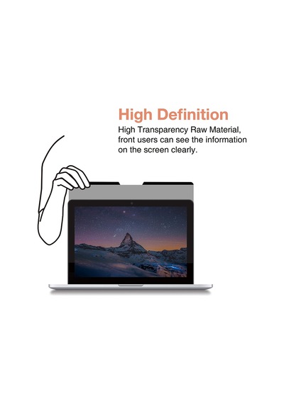 Macbook Pro 13.3" için Senseage Manyetik Gizlilik Ekranı Filtresi Macbook Pro 13.3" için Senseage Manyetik Gizlilik Ekranı Filtresi