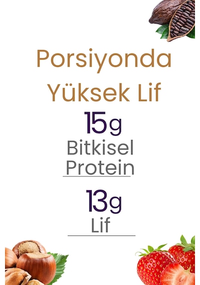 Fudge Fındık Kaplı Çilekli & Bademli Meyve Topları 110gr X3 Adet