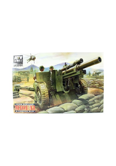 1/35 105mm Howıtzer M101a1 & M2a2 Arabalı Topu Maketi, Afv Club 35191