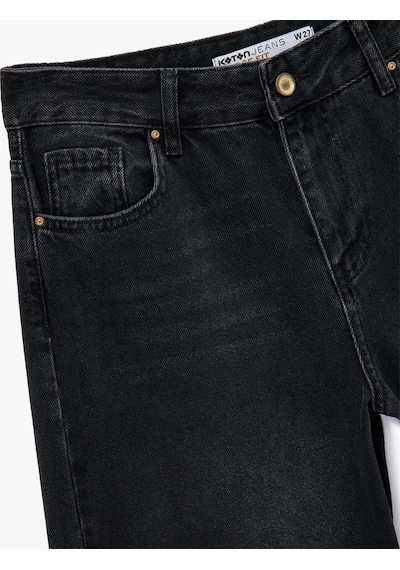 Koton Trousers Siyah 7wal40013md