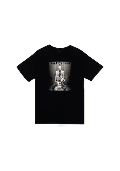 Stoned&Fame Septicflesh Baskılı T-shirt SIYAH