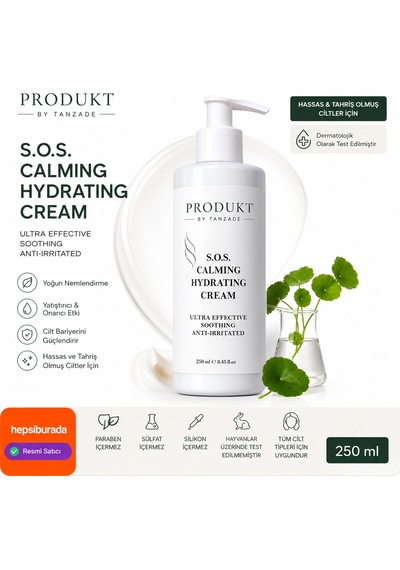 Produkt By Tanzade Cilt Bmlariyeri Onarıcı Nemlendirici Krem 250