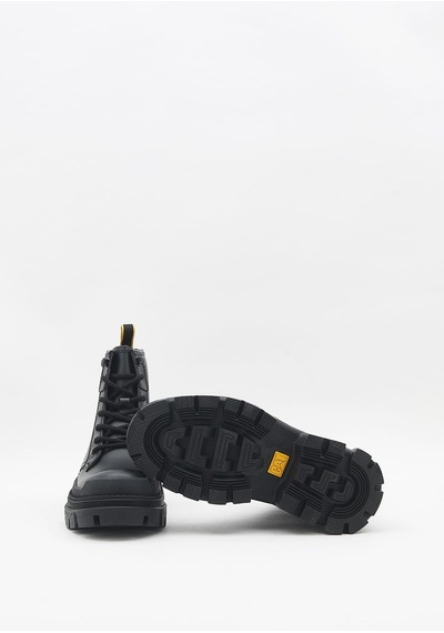 Caterpillar Hardwear Hi Kadın Siyah Deri Bot-23015 Siyah