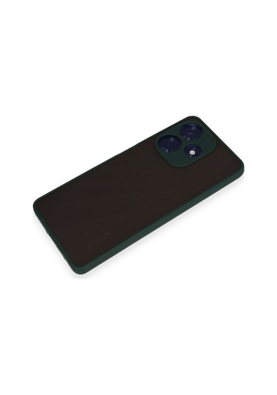 İnfinix Hot 30 4g İçin Uyumlu Buzlu Tasarım Renkli Tuş Mat Tasarım Sararmaz Kılıf