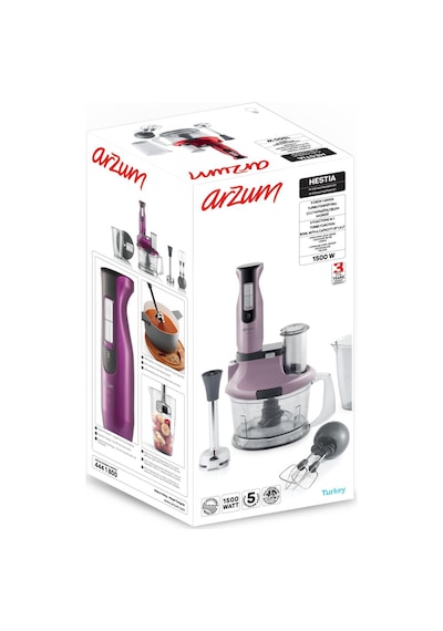 Arzum AR1058 Hestia 1500 W Mikser & Blender Seti