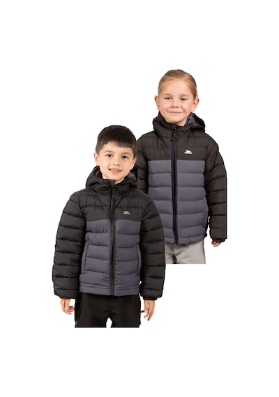 Trespass Oskar Padded Çocuk Mont Ucjkcan20002-blk