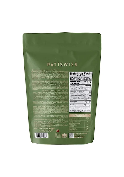 Matcha & Beyaz Çikolata Çilek Draje 80g X 3 Adet