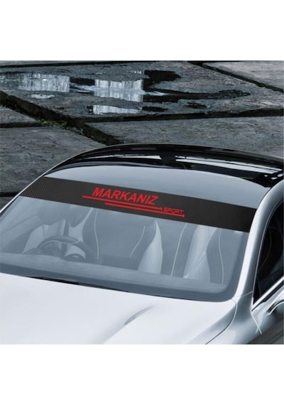 Fiat Albea İçin Uyumlu Aksesuar Oto Ön Cam Oto Sticker Karbon