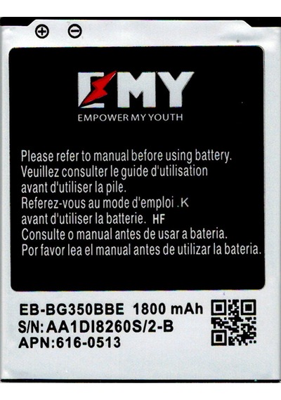 Samsung Galaxy Core Plus G350 / Core I8262 I8260 Uyumlu Emy Batarya