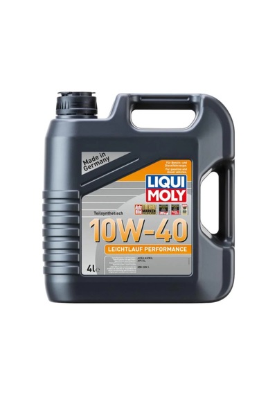 Liqui Moly 10W-40 Leichtlauf Performance Motor Yağı 4 x 4 L