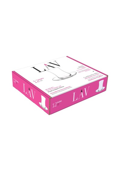 Lav Duru Cam Çay Seti 6 Kişilik 155 ml (6 Çay Bardağı, 6 Çay Tabağı)