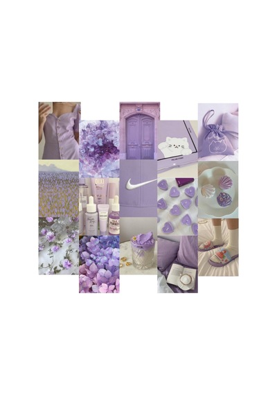 Lavender Poster Duvar Kağıdı Seti