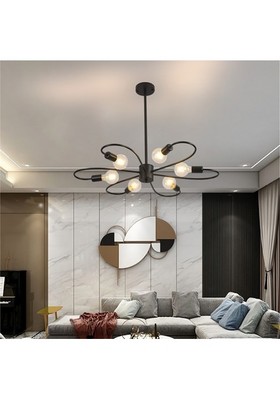 Simaavize Modern Fixture Avize 6’Lı