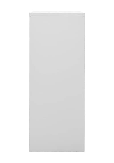 Tr Açık Gri Çelik Ofis Saklama Dolabı, 90 X 40 X 102 Cm, Ağır Hizmet Tipi Metal Saklama Dolabı, Güvenli Dosya D Diğer