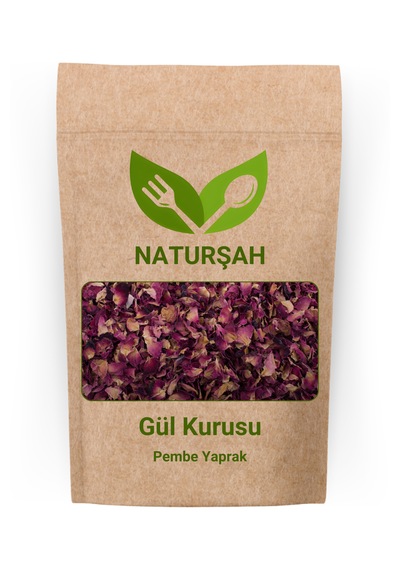 Naturşah Gül Kurusu Pembe Yaprak 250 G