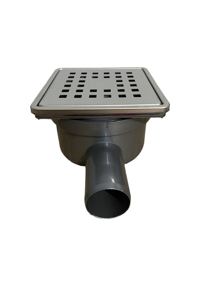 Banyo Yer Süzgeci 10X10 Q32 Çelik Çerçeve Kötü Kokulara Son