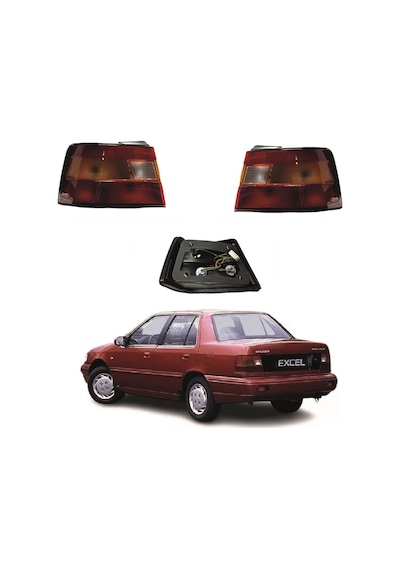 Hyundai Excel Stop Lambası Sağ Sol Set Duylu 1992-1994