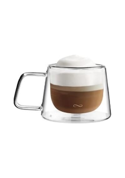 NUO WW-CTD036 Enjoy Life Çift Camlı Bardak - 200 ml