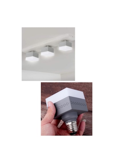 Zmr 117/g 20w Kare Led Ampul 6500k Beyaz Işık Jumbo Torch Lamba