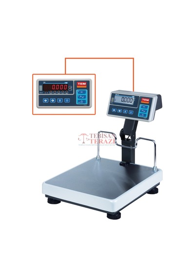 Teb Lcd 60 x 60 300 KG x 50 - 100 Gr Tartım Baskülü