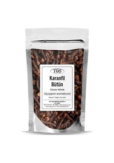 Tos The Organic Spices Karanfil Bütün 100 G Syzygium Aromaticum