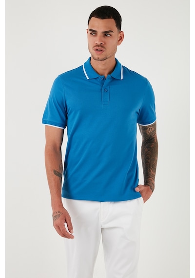 Buratti Erkek Polo Yaka T Shirt 5902063 Mavi