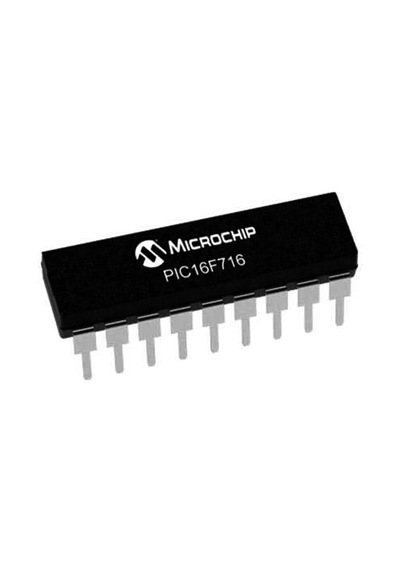Pıc16F716 I/P Pdıp-18 8-Bit 20 Mhz Mikrodenetleyici