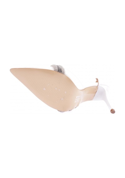 Dgn Ysf-07-23y Kadin Silver Taş Bantli Abiye Ayakkabi YSF-07-1563-R0198