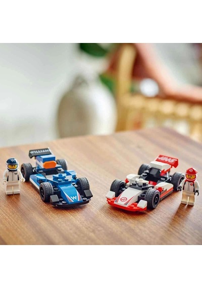 City F1 Williams Racing Ve Haas F1 Yarış Arabaları 60464 Kırmızı
