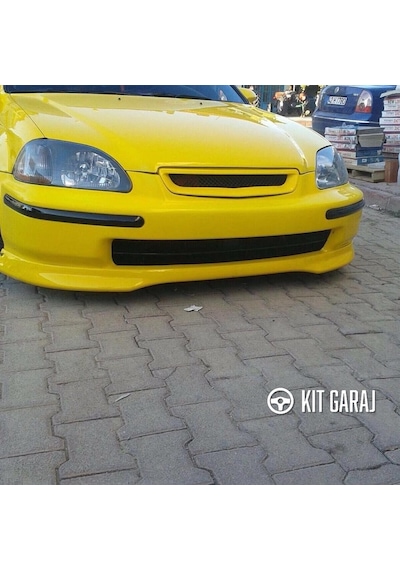 Kit Garaj Civic 99-01 Makyajlı Typer Ön Ek Plastik No:5 1999-2001 Boyasız