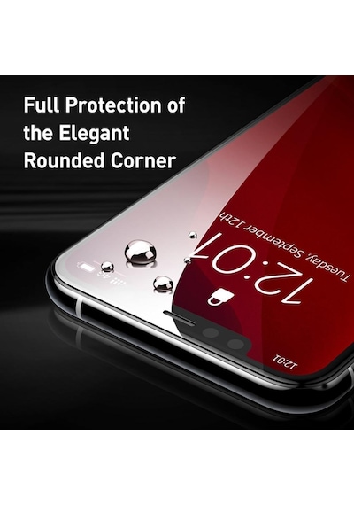 Apple Uyumlu   iPhone 12 Pro Max Ekran Koruyucu 6d Premium Seri Full Büyük Kavisli 9018000000657