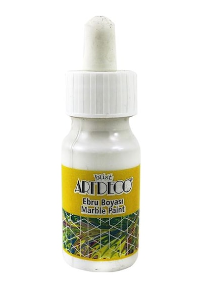 Artdeco Ebru Boyası 30Ml Beyaz 016B-19 N11.4422