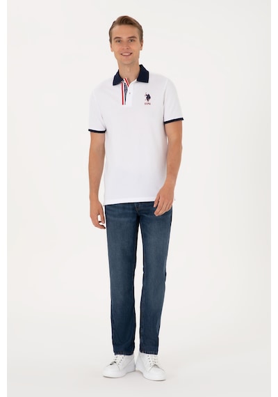 U.S. Polo Assn. Erkek Mavi Relax Jean Pantolon 50304629-DN0030