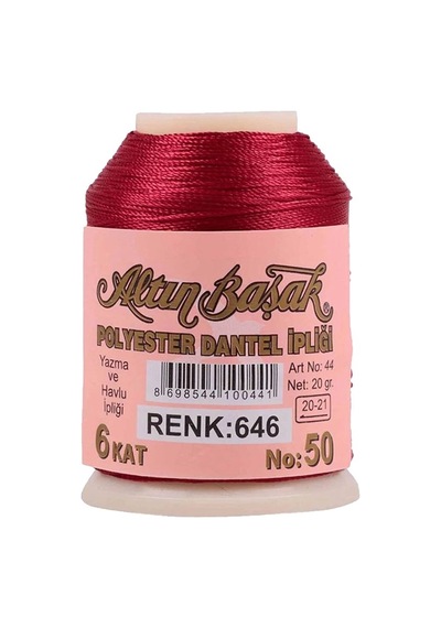 Altınbaşak Oya Ve Dantel İpi 20 Gr - Royaleks - No: 646 Çok Renkli