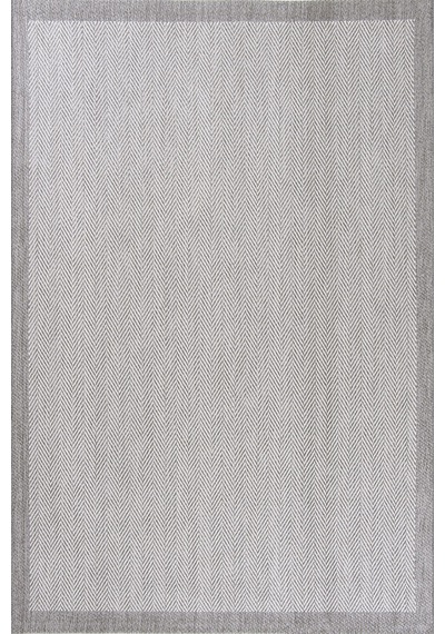 Linoa 192002 Gri - Gri Tonlarda Modern Oturma Odası Halısı Gri