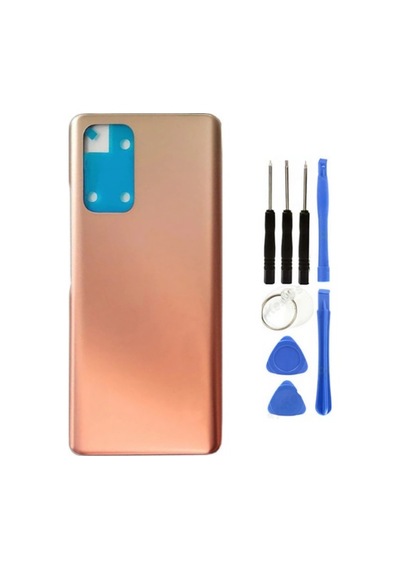 Redmi Note 10 Pro Uyumlu Arka Pil Kapağı Gold + Tamir Seti Çok Renkli