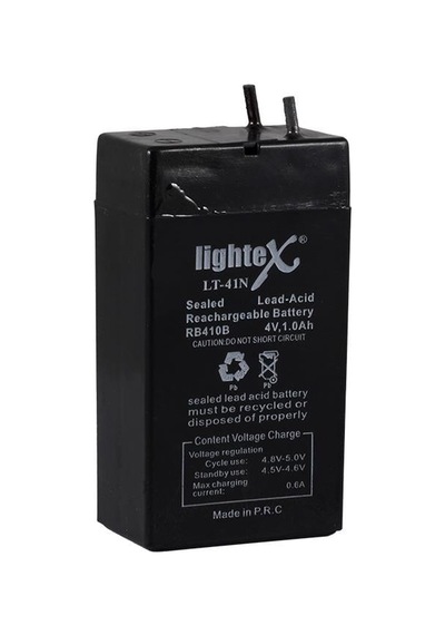 Lightex Lt-41n 4v 1 Ah Bakımsız Işıldak Aküsü