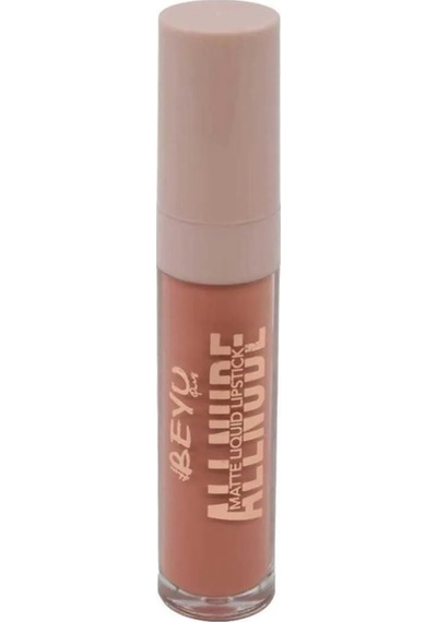Deluxe Beyu Paris All Nude Matte Liquid Lipstick Mat Ruj 01
