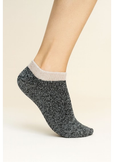 Socks 6 Çift Kadın Ekstra Kalın Termal Havlu Kendinden Desenli Patik Çorap Çok Renkli Socks 6 Çift Kadın Ekstra Kalın Termal Havlu Kendinden Desenli Patik Çorap Çok Renkli