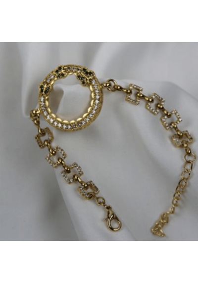 Zu Mru T Dokunus C Eyrek Bileklik Gold