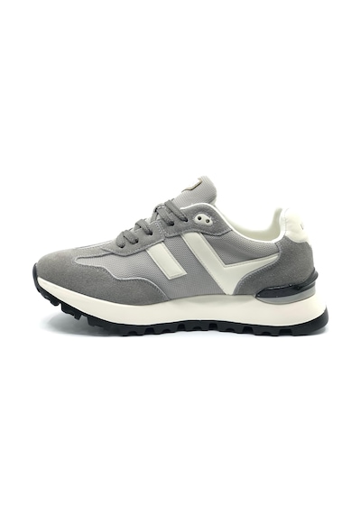 Lufian 111230264 Arthur Sneaker Erkek Deri Ayakkabı Gri