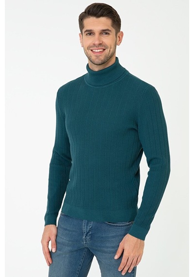 Pierre Cardin Petrol Erkek Kazak G021sz0tk.000.1277816 Çok Renkli