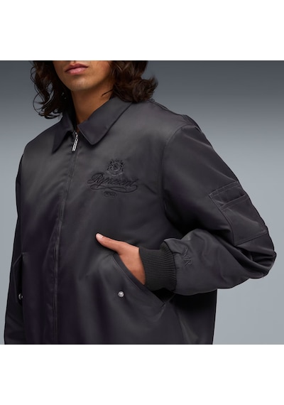 Puma X Represent Erkek Bomber Ceket 632539 97 Gri